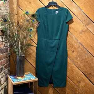 Vince Camuto Cap Sleeve Sheath Dress Size 12